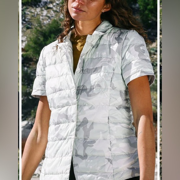 My ANORAK feather down short sleeve jacket. - Picture 3 of 9